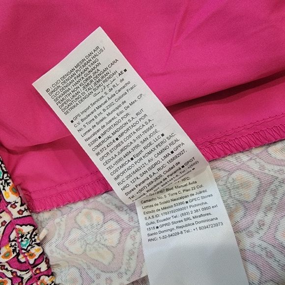 NEW Old Navy Playa Shorts Size 2X High Waist Pink Geometric Print With Pockets - Picture 14 of 15